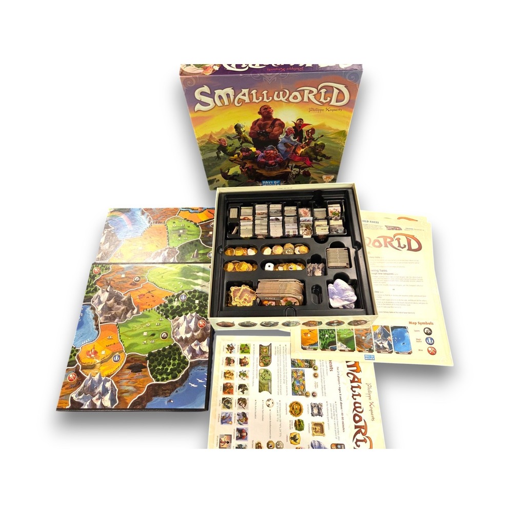 Days of Wonder Small World Board Game Fantasy RPG Philippe Keyaerts - Complete